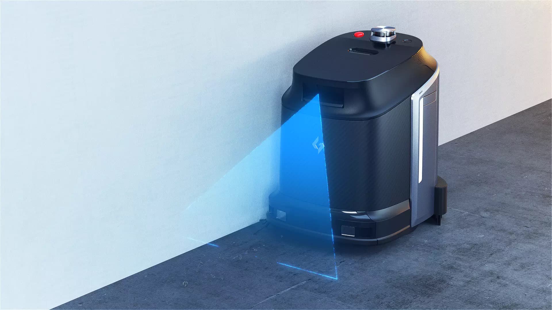 Autonomous cleaning robot with LiDAR navigation in retail facility